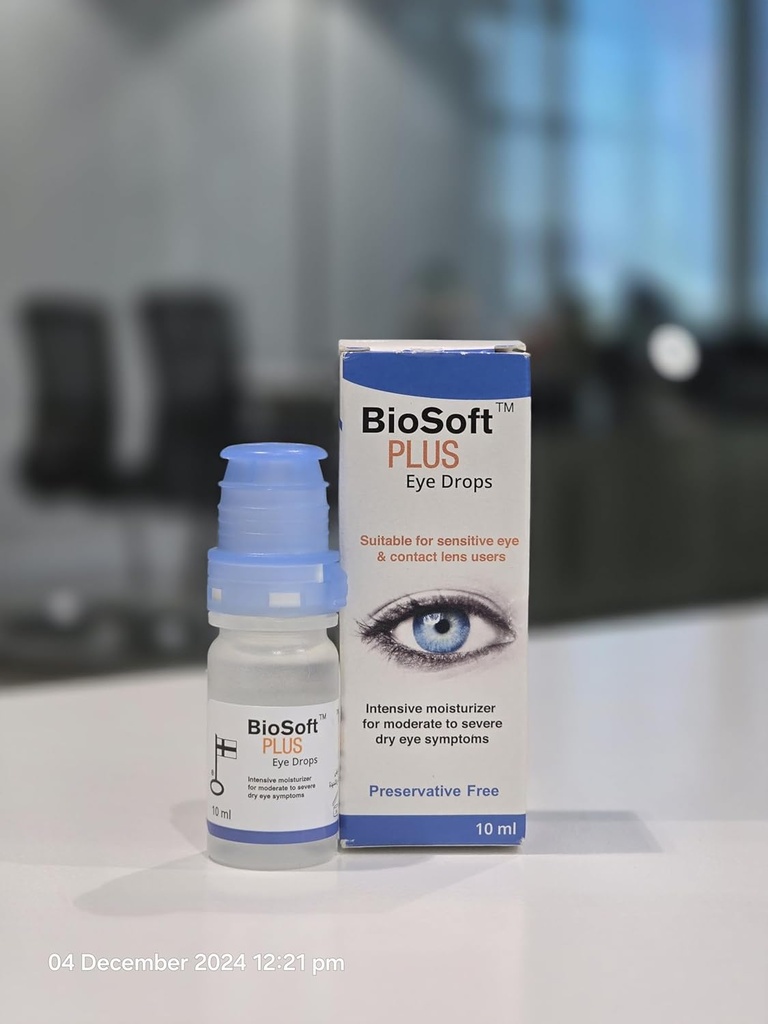 BioSoft PLUS eye drops 10 ml