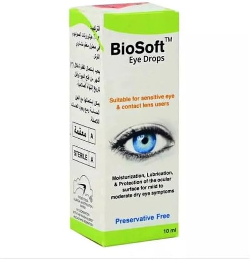 BioSoft 10ml Eye Drops
